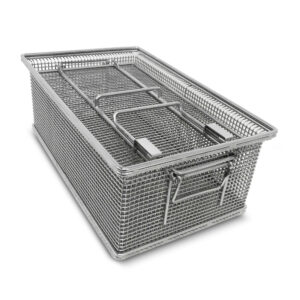 Reinigungskörbe mit 6x6 mm Maschen